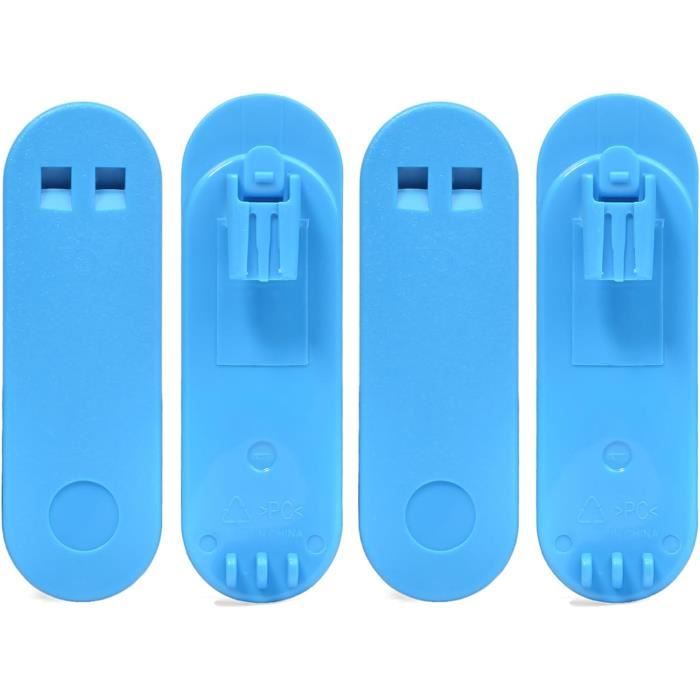 Lot De 4 Clips De Ceinture Pour Talkies-Walkies - Compatible Motorola T92, T80, TLKR, H20 Et Plus - Plastique Noir - 2