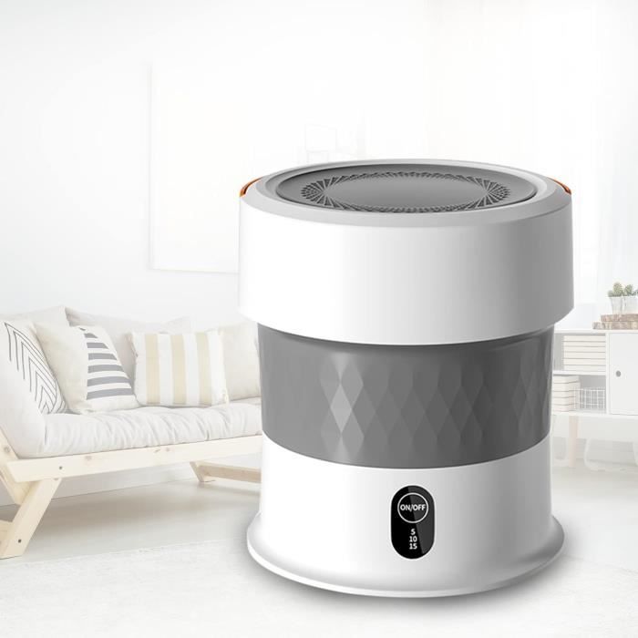 Nornward Pliable Mini Machine À Laver Portable Ultrasonique Mini Machine A Laver Le Linge 13L