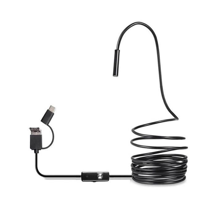 Endoscope USB Type C Endoscope pour OTG Android Phone 7Mm Inspection Snake Ca Cdiscount