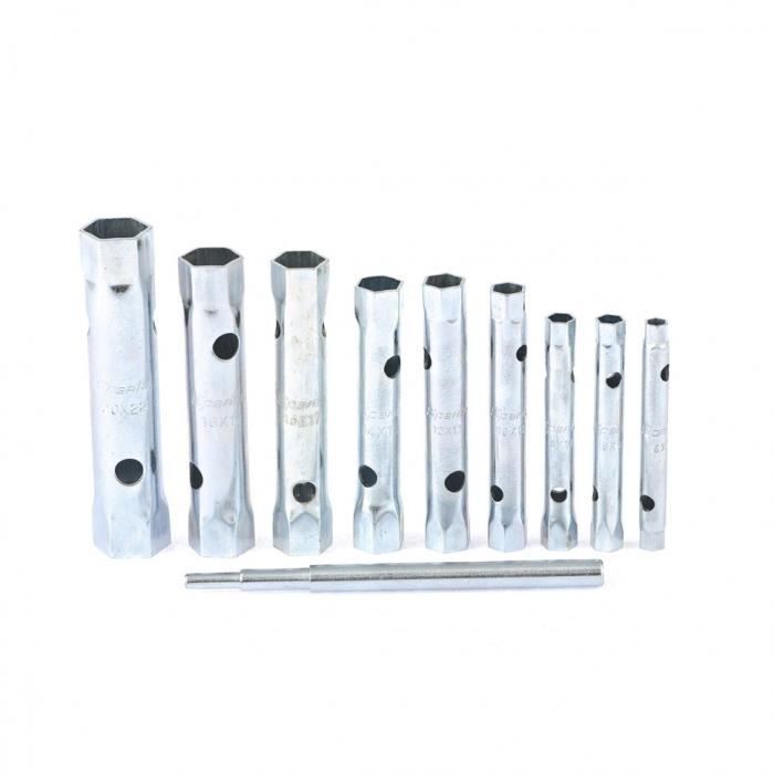 Kit de clés à tube SPARTA - 6-22 mm - Acier au carbone