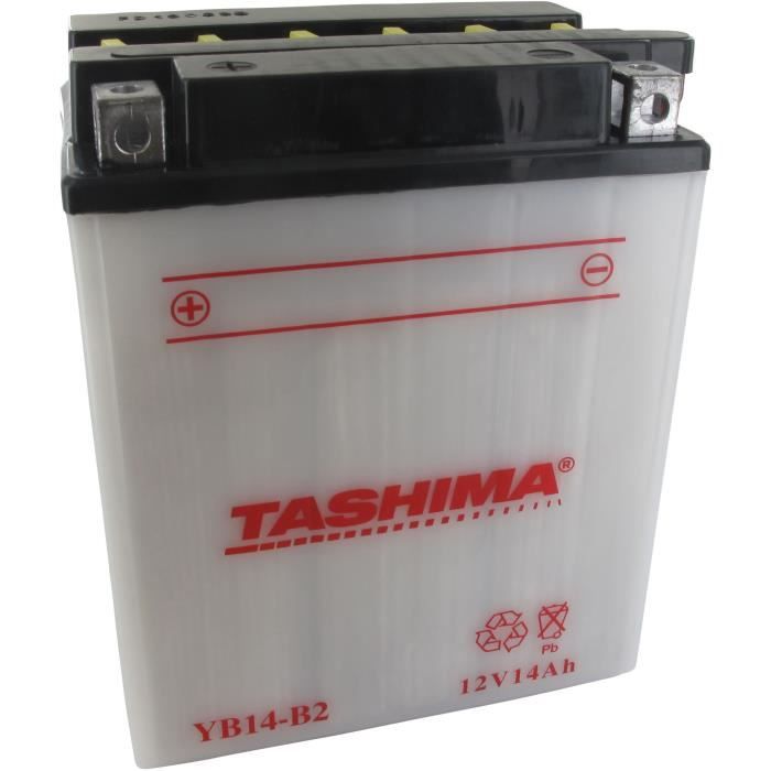 Tashima - Batterie moto YB14-B2 / CB14-B2 12V 14Ah - Batterie(s)