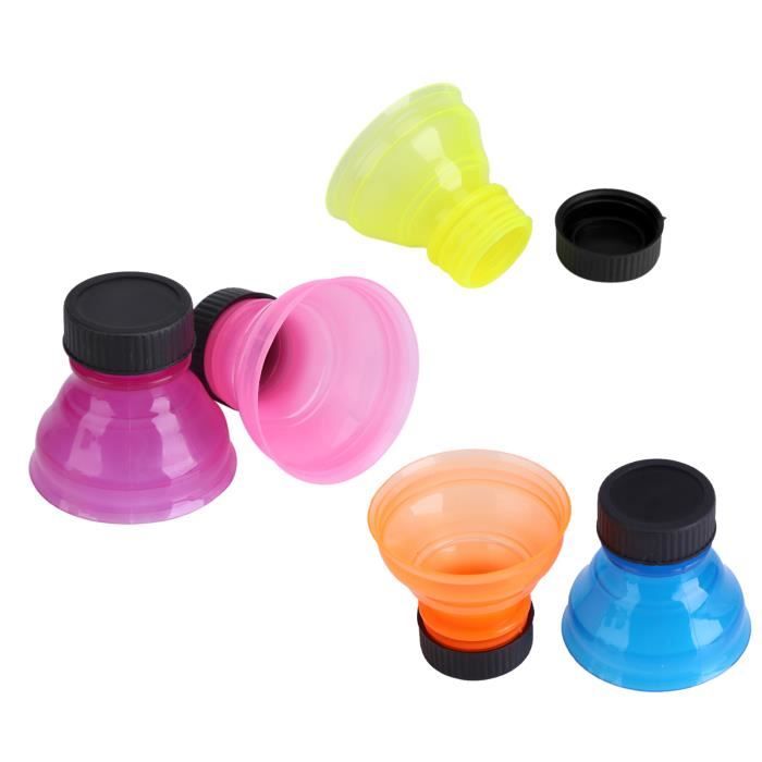 XX 6pcs réutilisables Snap On Pop Can Capsules de bouteilles pour