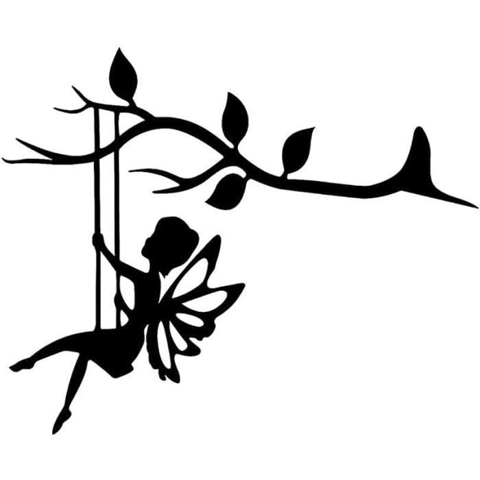 Fée En Métal Rouillé à Planter CIM CM60850 Décoration Extérieur