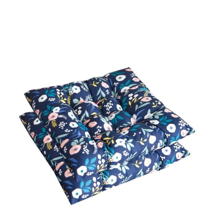 Lot De 2 Coussins Pour Chaise Longue + 2 Traversins - Motif Rayures, Anti-UV Et Imperméable, Dimensions 95x40x5 Cm