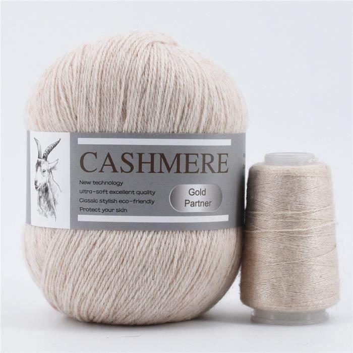 Laine à Tricoter épaisse Type Vison - 2 Pelotes Moelleuses, 51g/30m - Pour écharpe, Bonnet, Gants, Manteau DIY - 6