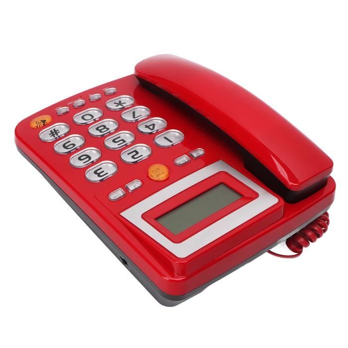 Téléphone Fixe Vintage Vert à Boutons ITT - Fonctionne - Plusieurs Couleurs Disponibles
