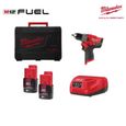 Perceuse percussion MILWAUKEE FUEL M12 FPD-202X - 2 batterie 12V 2.0 Ah - 1 chargeur C12C 4933459802-1
