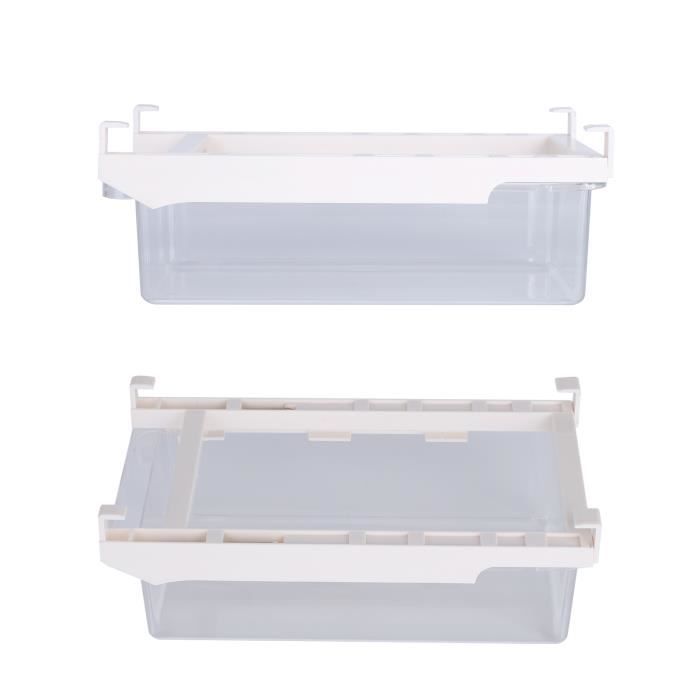 HDCL Bac Rangement Frigo et Placard Organisateur de réfrigérateur  empilable, boîte pour aliments transparente s étagères cuisine135 -  Cdiscount Maison