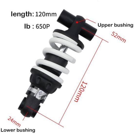Amortisseur arriere vtt 120mm online