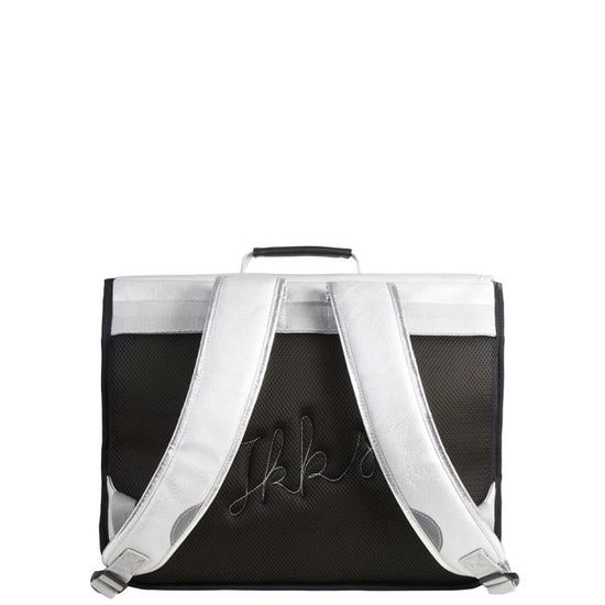 Cartable Ikks ref ikks43867 Lucy Sky Silver 41 33 17 Gris Cdiscount