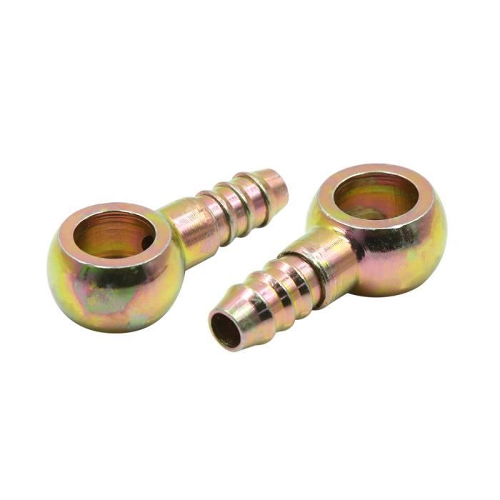 SOURCING MAP 8mm ID Tuyau Barbe 12mm Raccord Banjo ligne essence
