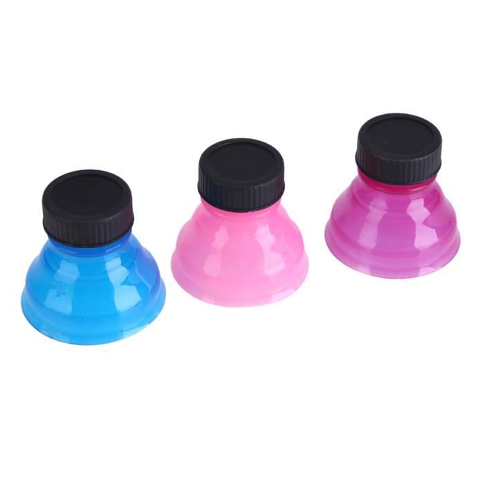 6 Bouchons Canette Réutilisables Gatuida - Couvercles Soda Colors Pop Pour Boissons