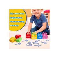 Jouet Montessori Clés Et Serrures - Planche D'activité Sensorielle Pour Enfants 2-5 Ans - 6 Véhicules éducatifs Jouet Montessori Clés Et Serrures - Planche D'activité Sensorielle Pour Enfants 2-5 Ans - 6 Véhicules éducatifs