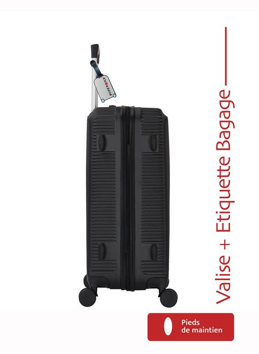 65 Cm Rigide MY TRAVEL BAG Valise à Coque Rigide En ABS Avec 4 Roulettes Jumelées (bagage à Main, Moyen-grand) + Joint De Dilatation De 5 Cm, Vert Forêt De Conifères, Mittlerer