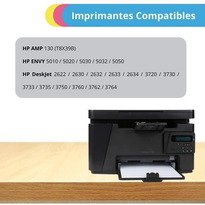 COMETE 304XL Cartouches d'encre Compatible avec HP 304 XL pour imprimante HP  Envy HP Deskjet 3762 (1 Noire + 1 Couleurs)[496] - Cdiscount Informatique