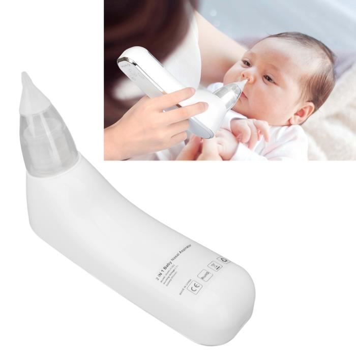 Aspirateur nasal pour bébé ventouse de nez de bébé avec embouts en