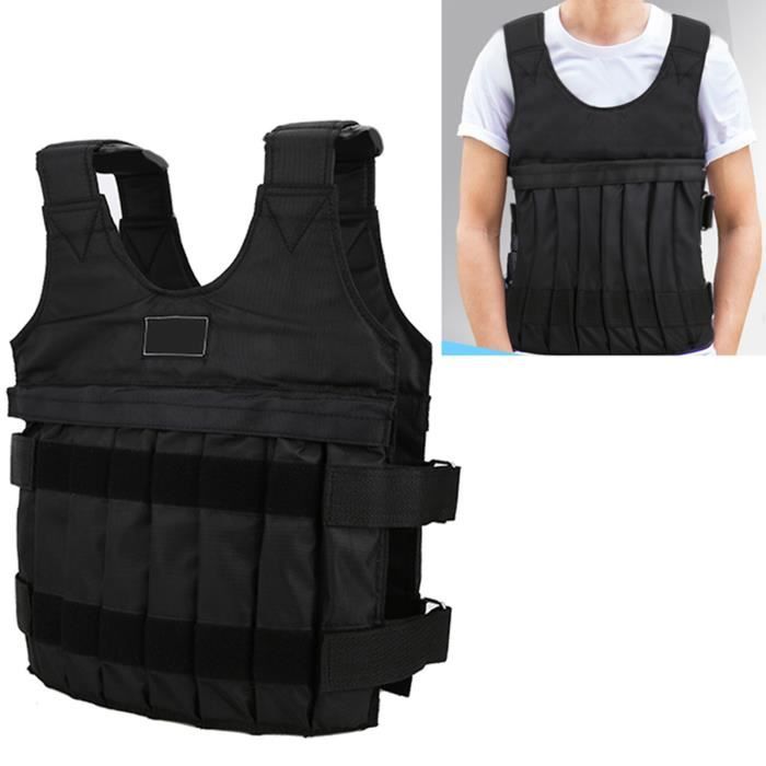 Gilet lesté musculation et cross training lavable - 0 à 5kg