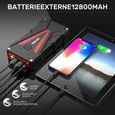 BuTure Booster Batterie - 800A 12800mAh Portable Jump Starter (Jusqu’à 6.0L Essence/5.0L Gazole)-3