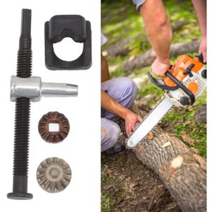 BEEOFICEPENG Kit De Réparation Tronçonneuse 3 Pièces + 10 Jeux Maillons 0.325 - Outil Brise-Chaîne Portable