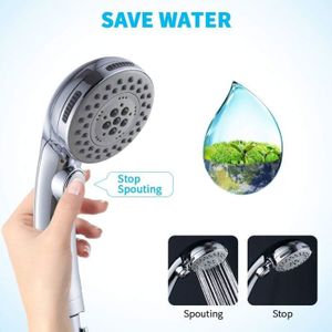 ACTIVE SHOWER - Pommeau de douche purificateur d'eau 3 jets ACTIVE SHOWER - Pommeau de douche purificateur d'eau 3 jets
