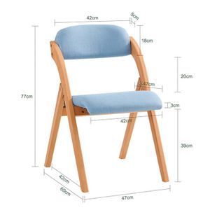Chaise Pliante Ronde Bleu (Bluey) 19 Pouces - Neuf Avec étiquettes - Pour Enfants