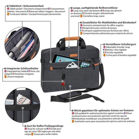housse pour ordinateur portable 17 3 pouces