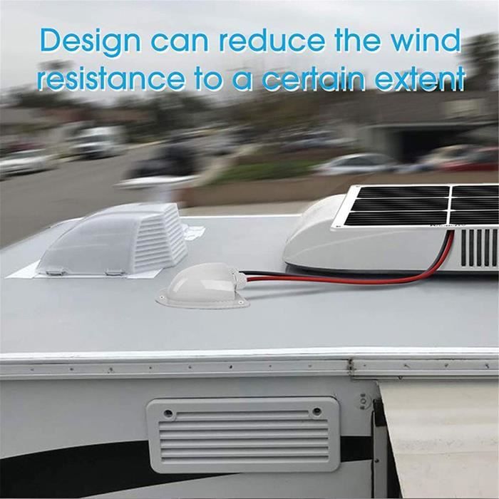 Presse-étoupe solaire étanche en ABS double presse-étoupe de toit pour  panneaux solaires caravanes, camping-cars, bateaux273 - Cdiscount Bricolage