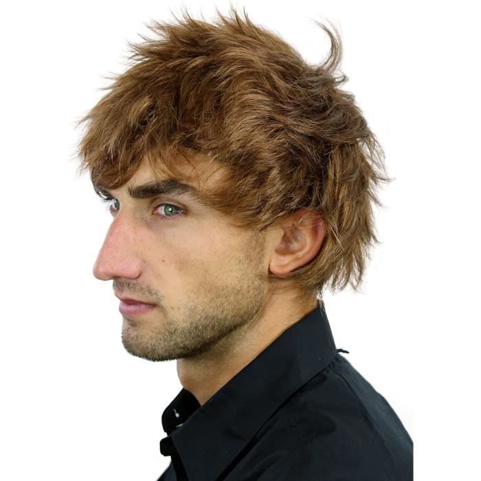 Perruque homme roux deals