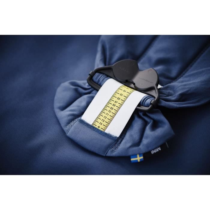 Porte bébé Mini coton bleu indigo - Made in Bébé