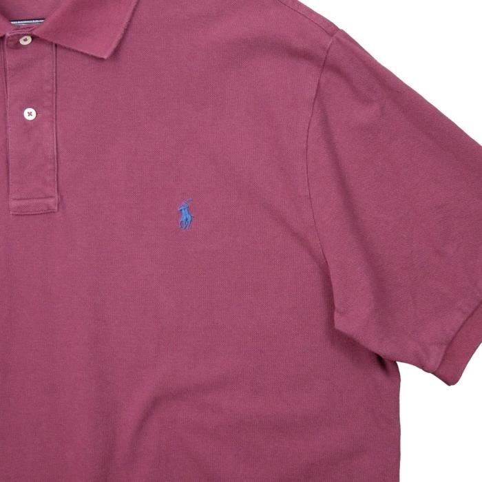 Reconditionne Polo Ralph Lauren Homme Taille 2XL Bordeaux Bordeaux Cdiscount Pret a Porter