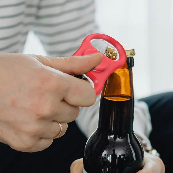 Crazy Price Cuts! Meiiso Ouvre-Bouteille Ouvre-Bouteille Fournitures de Cuisine de Haute Qualité Ouvre-Boîte Manuel en Acier Inoxydable pour Bière Canettes Boissons Petit Ouvre-Boîte pour Camping et Voyage (1