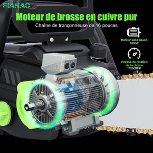 Mini Tronçonneuse électrique Avec Batterie, 4/6 Pouces, 2 En 1, Conversion Sans Couture, Kit De Tronçonneuse électrique, Rechargeable, Sans Fil, Portable, Pour Le Jardin