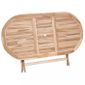 Tables D Exterieur Vidaxl Table De Salle A Manger Bois De Teck