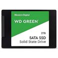 WESTERN DIGITAL Disque dur SATA SSD - 2TB interne - Format 2.5" - Vert-0