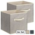 Boite De Rangement En Tissu Carree 30 X 30 X 30 Cm 4037 Achat