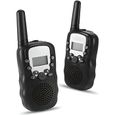 Talkies-walkies pour les enfants Enfants 2-Way Radio 3-5km Range Interphone Camping randonnée en plein air-0