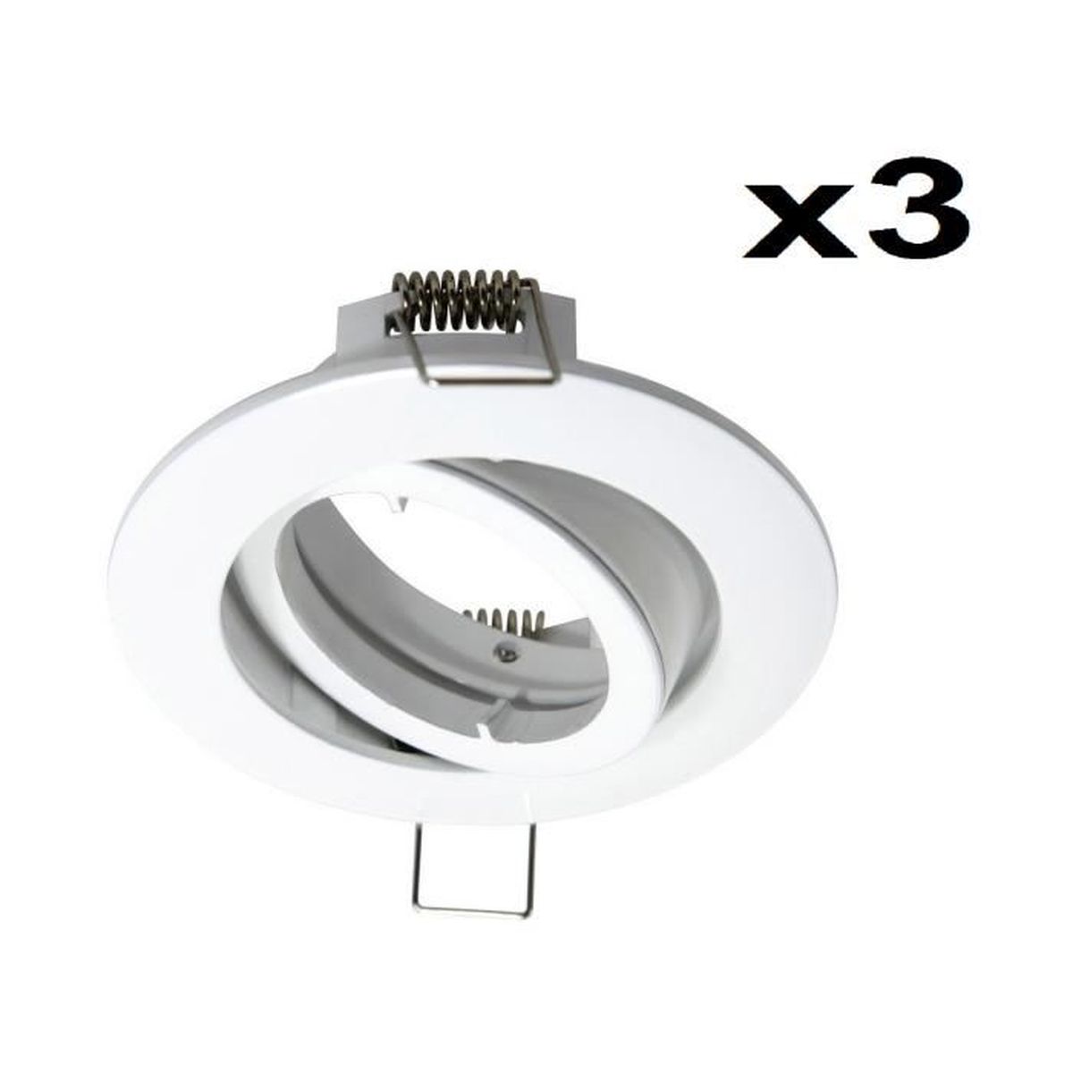 Bama Inspire Lot De 3 Spot Interieur Decoratif Encastrable Fixe