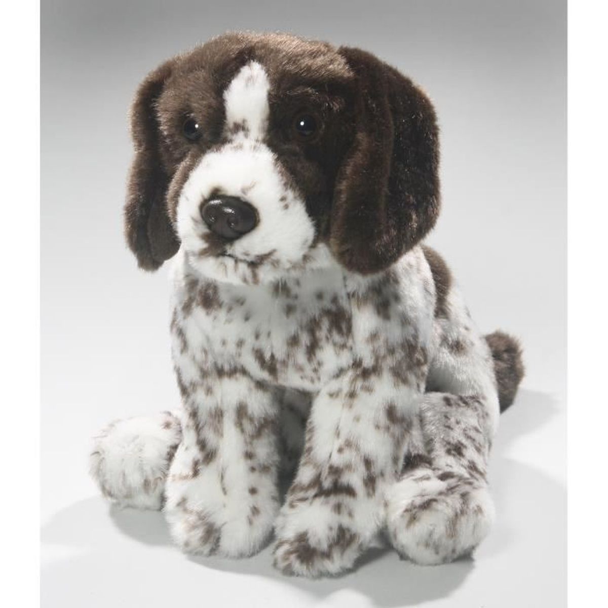 Peluche Chien De Chasse Pointer Anglais 24cm Jouet