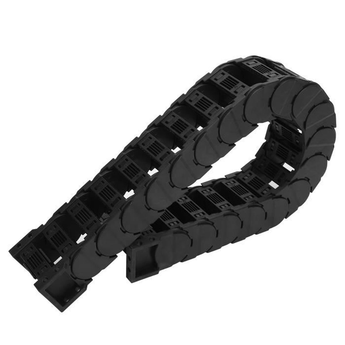 Chaîne Porte-Câbles Semi-Fermée 14x18mm 1 Mètre - Protection Câbles Imprimante 3D CNC Routeur