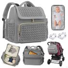 KENLUMO Sac à Langer pour Bébé Avec tapis à langer Sac Maman et Bébé Grand Capacité Sac Maternité Fille ou Garçon Sac de voyage