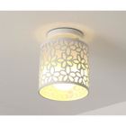 STOEX® Plafonnier Moderne Suspension Lustre Abat-Jour luminaire pour Chambre Couloir Entrée Blanc