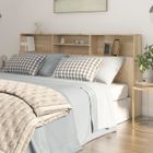 vidaXL Armoire de tête de lit chêne sonoma 200x19x103,5 cm 811892