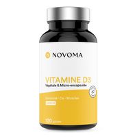 Novoma - Vitamine D3 1000 UI - 120 Gélules