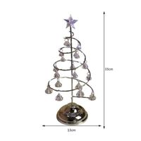 Sapin de Noël,Lampe de Table LED en cristal pour arbre de noël, luminaire décoratif d'intérieur, idéal pour une chambre à - Type 02