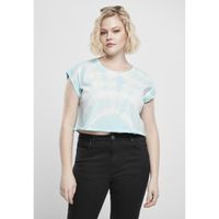 T-shirt femme Urban Classics short tie dye (grandes tailles)