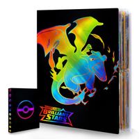 Albums Pour Cartes à Collectionner, Classeur Carte Pokemon, Livre Carte Collection, Album Classeur Carte, Albums Pour Cartes à Collectionner, Pour Un Maximum De 360 Cartes, 20 Pages