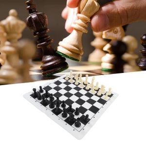 JEU SOCIÉTÉ - PLATEAU Jeu d'échecs portable Ensemble de plateau de jeu d