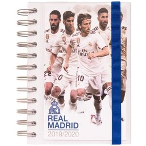 Agenda scolaire 2021-2022 Jour Page Real Madrid by Kalenda 