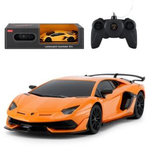 VEHICULE RADIOCOMMANDE Boite d'origine orange - Voiture jouet Lamborghini