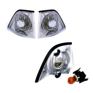 BMW E36 2 portes chrome conception avant indicateurs-fournis en paires 2DR & coupe